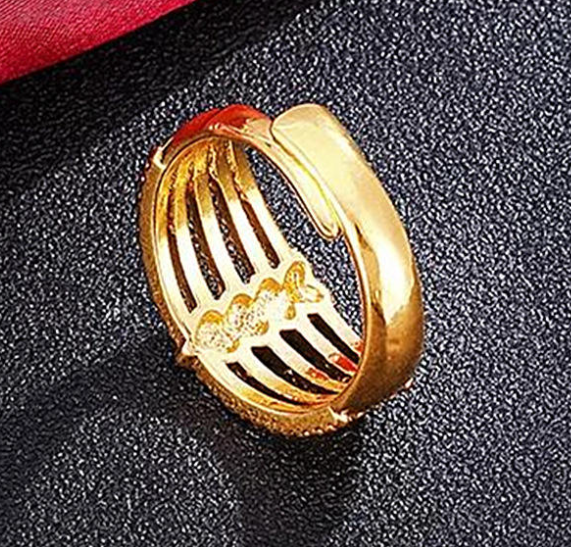 Adjustable ring - cute heart-shaped design for women to wear every day, gift for relatives - women's ring