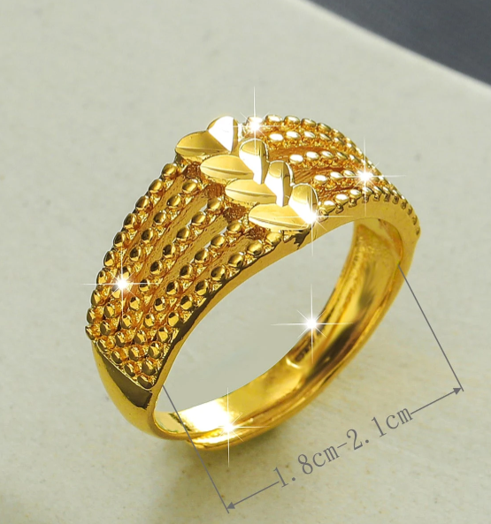 Adjustable ring - cute heart-shaped design for women to wear every day, gift for relatives - women's ring