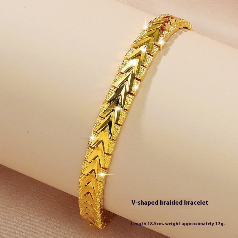 Chain bracelet - elegant design, new fashion personality color for women to wear every day or to parties - women's bracelet