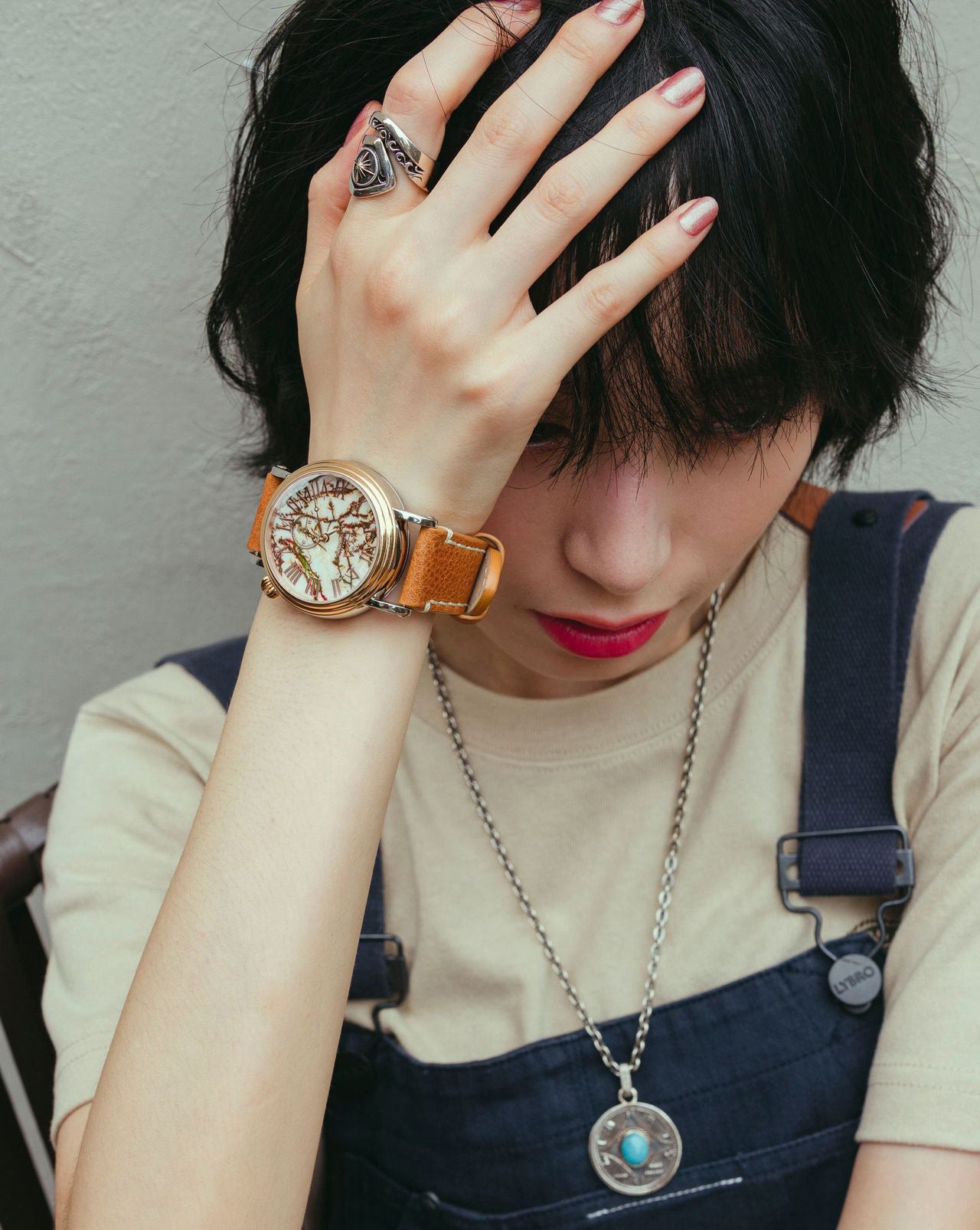 Hiphop ring - adjustable design street style, classic pattern for men and women to wear every day - classic ring